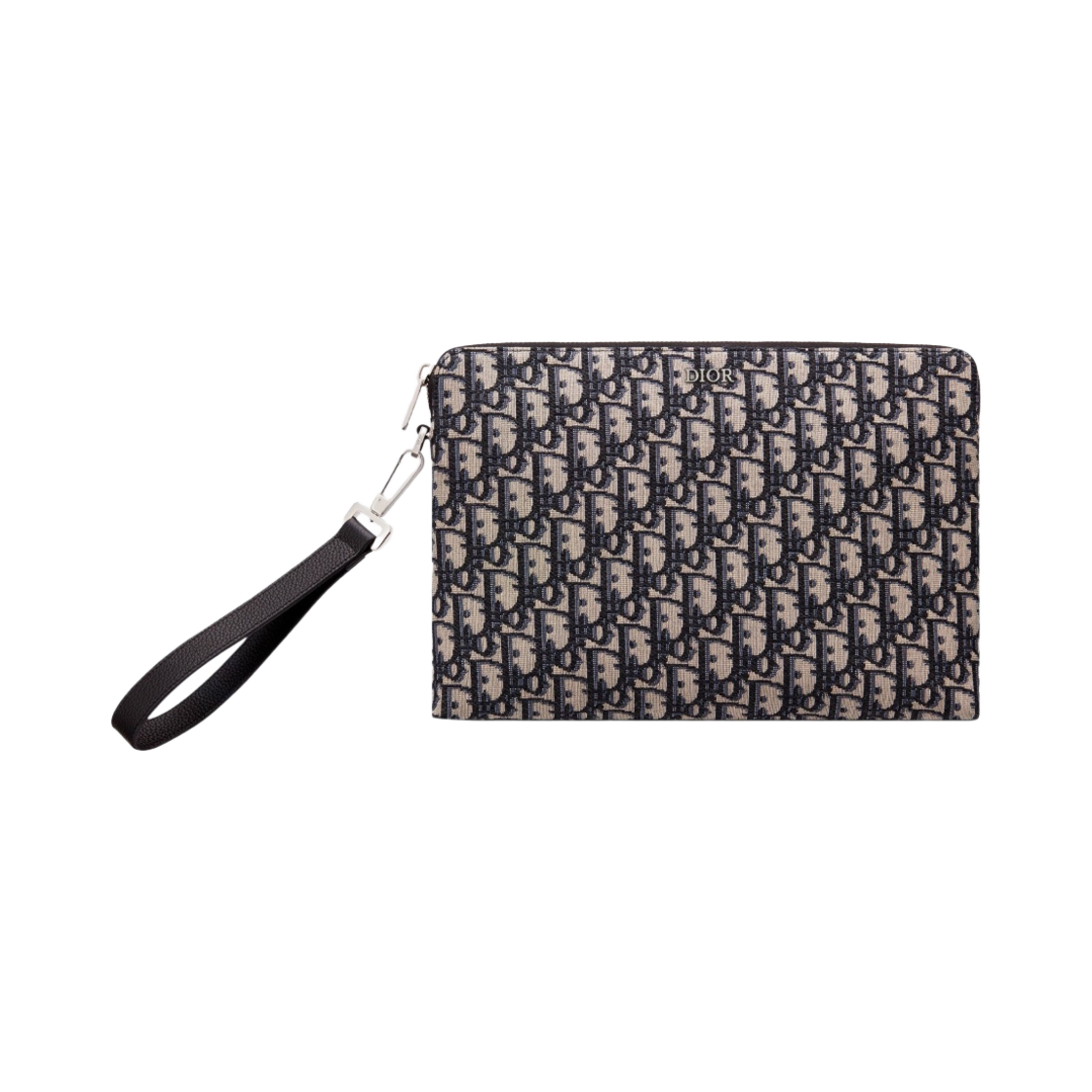 2OBCA251YSE-H05E Dior Pouch Beige & Black Dior Oblique Jacquard