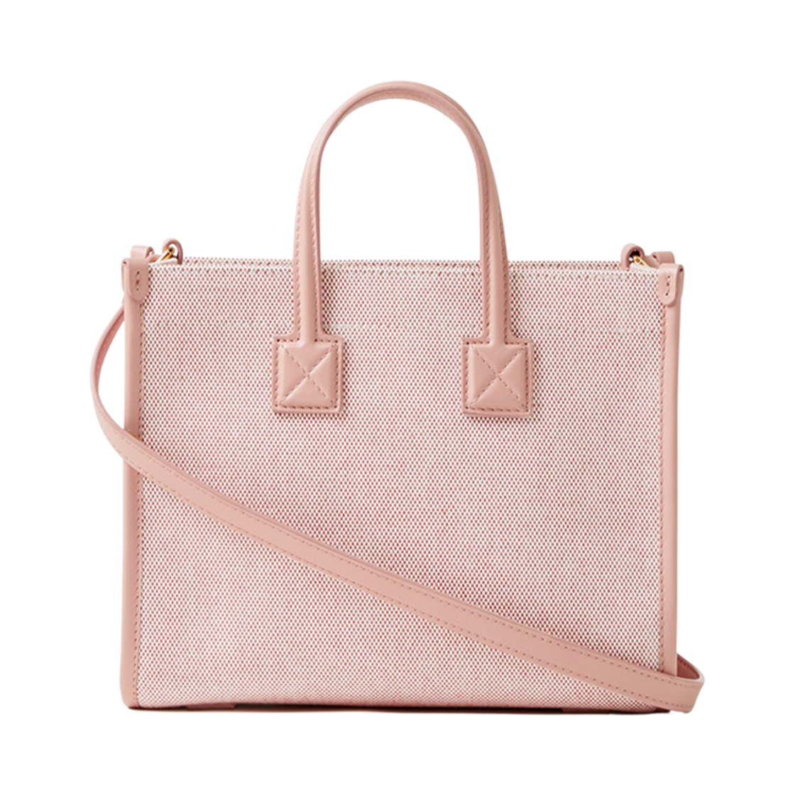 버버리 미니 프레야 토트 브라이트 레드 더스키 핑크(Burberry Mini Freya Tote Bright Red Dusky Pink) - 2