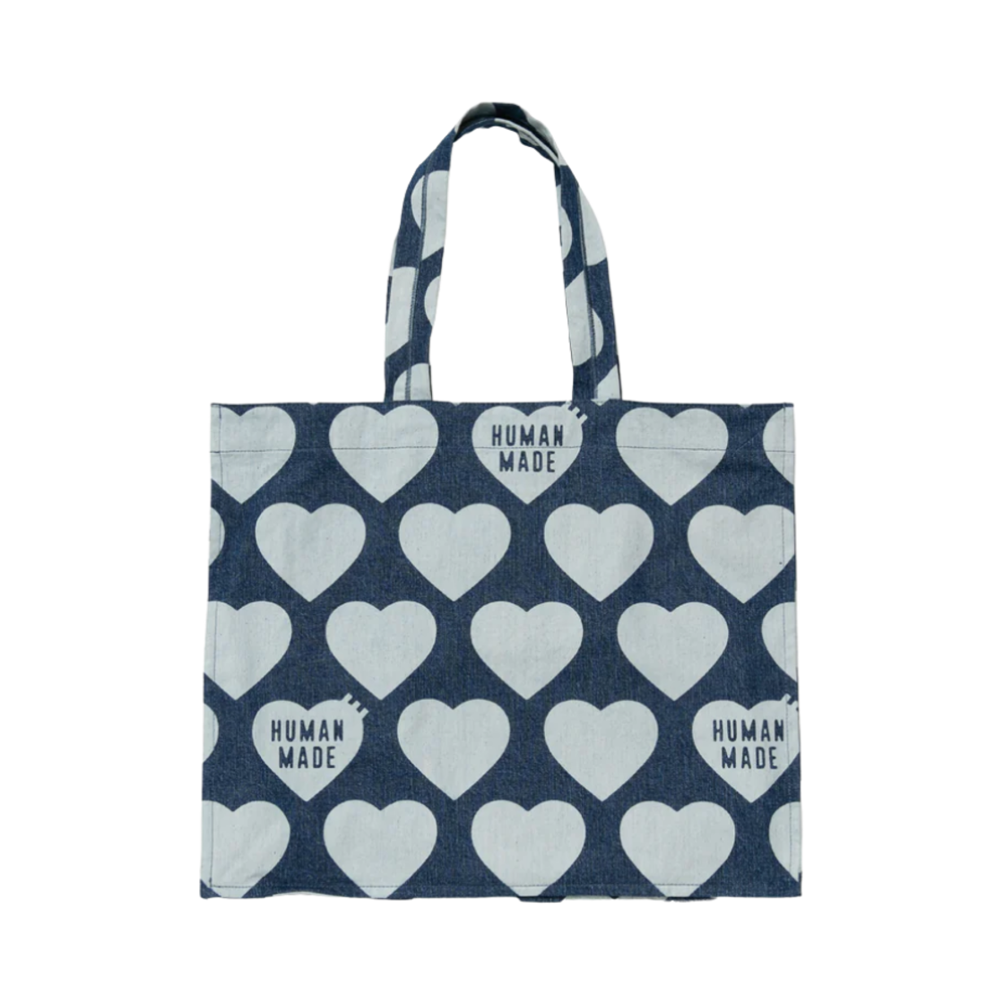 휴먼 메이드 하트 데님 토트 인디고(Human Made Heart Denim Tote Indigo) - 1