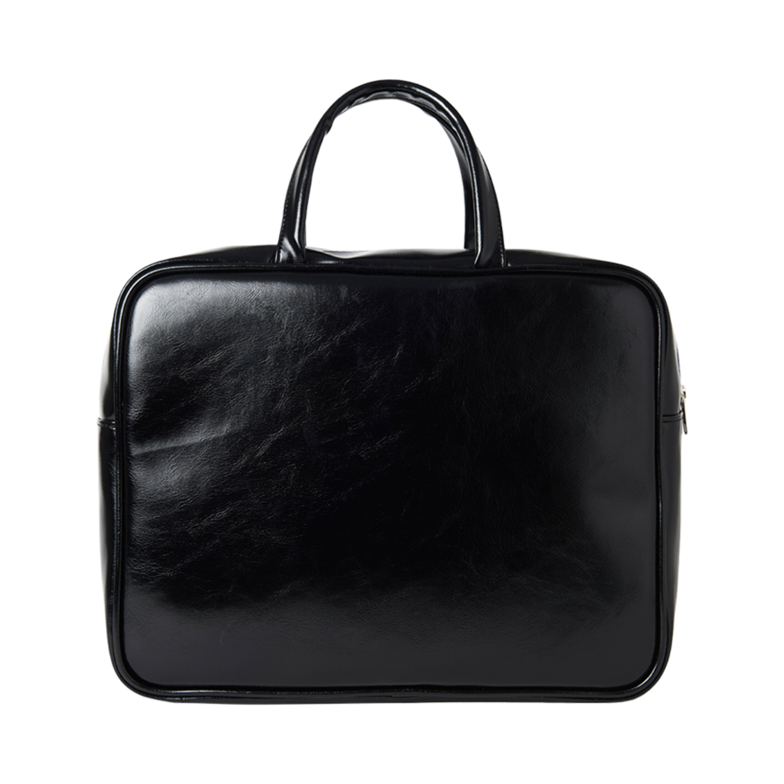 이미스 뉴 로고 스퀘어 토트백 블랙(Emis New Logo Square Tote Bag Black) - 3