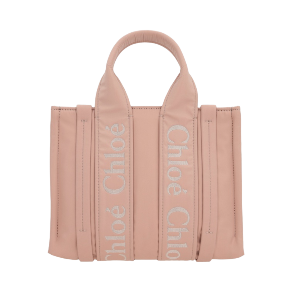 끌로에 스몰 우디 토트백 로즈 더스트(Chloe Small Woody Tote Bag Rose Dust) - 1