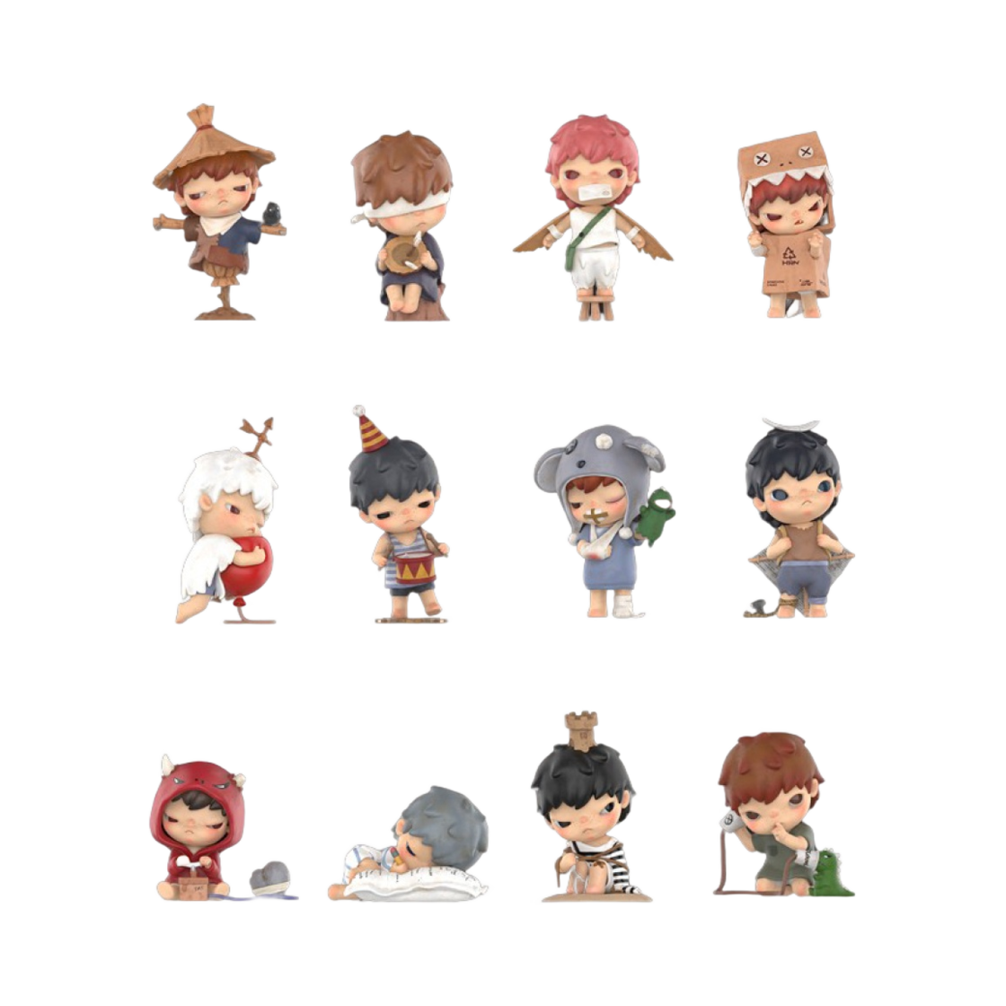 팝마트 히로노 마임 시리즈 미개봉 랜덤박스 (12개입)(Pop Mart Hirono Mime Series Sealed Case (12 Blind Boxes)) - 2