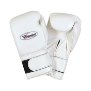 Winning Velcro Boxing Gloves White