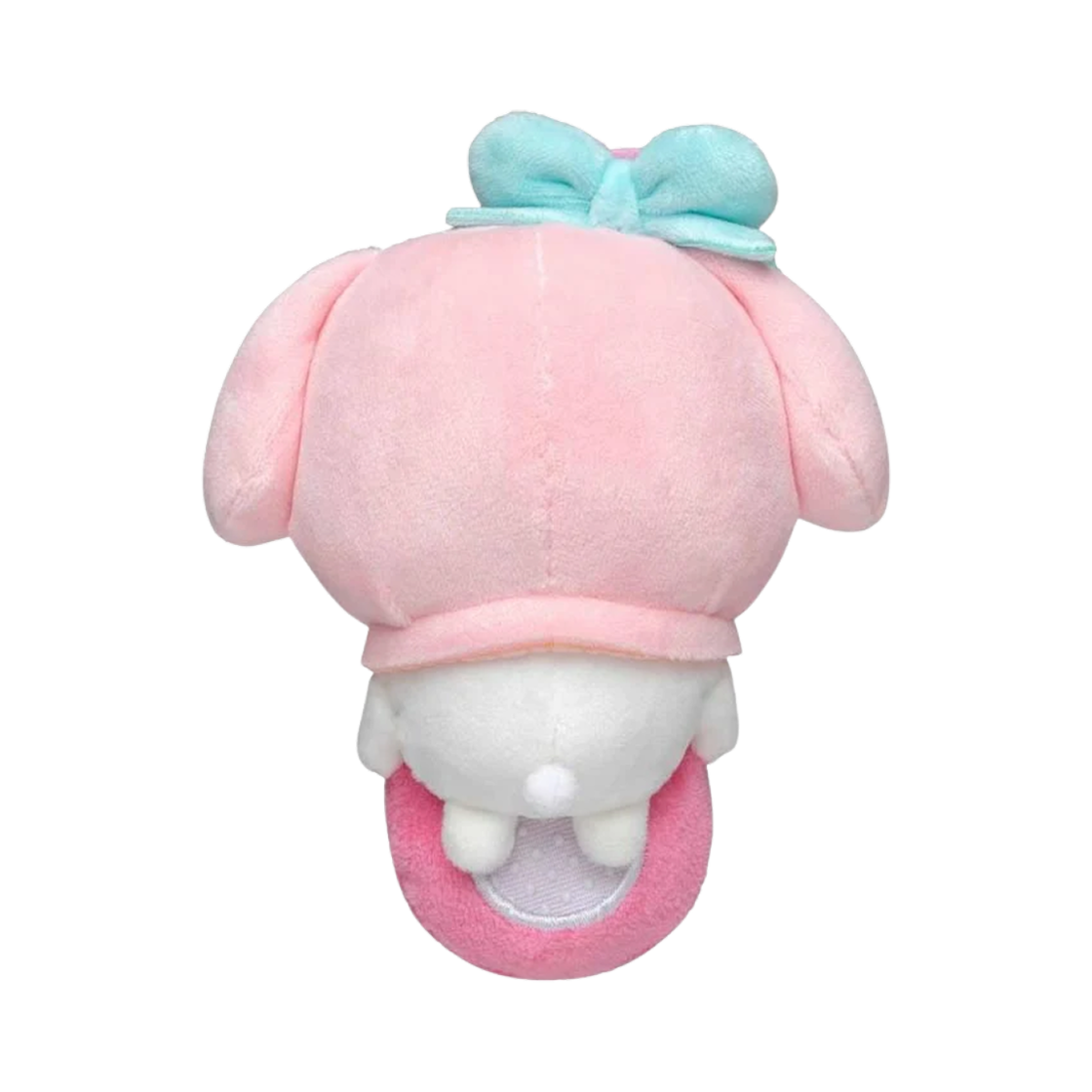 치이카와 x 산리오 캐릭터즈 데스크탑 인형 걸이 치이카와 마이멜로디(Chiikawa x Sanrio Characters Desktop Hang Plush Chiikawa My Melody) - 2