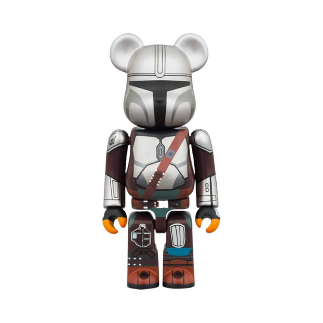 베어브릭 스타워즈 더 만달로리안 베스카 아머 100% & 400% 세트(Bearbrick Star Wars The Mandalorian Beskar Armor 100% & 400% Set) - 3