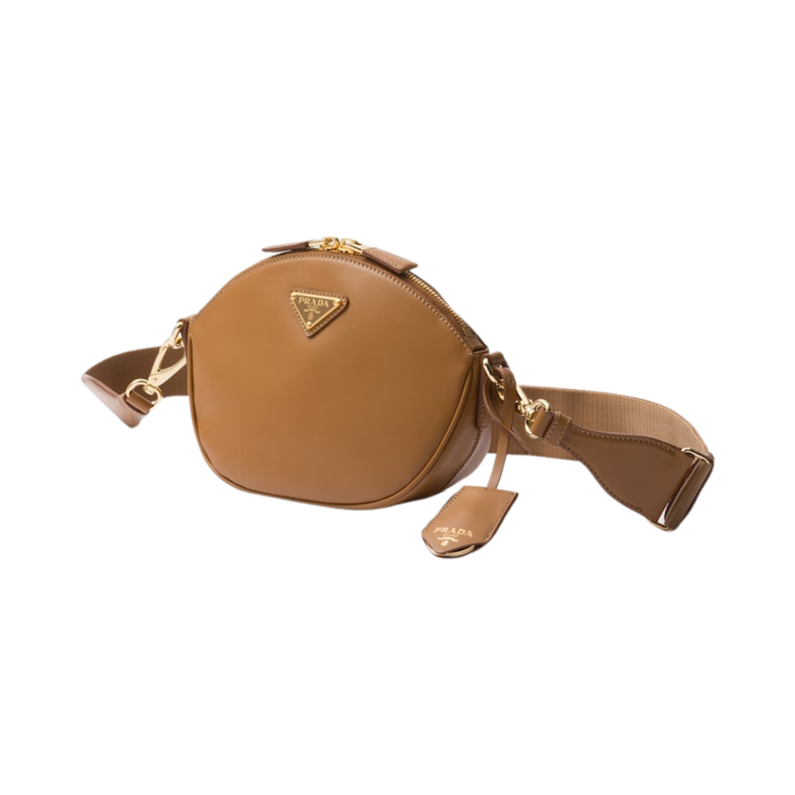 프라다 레더 미니 숄더백 카라멜(Prada Leather Mini Shoulder Bag Caramel) - 2