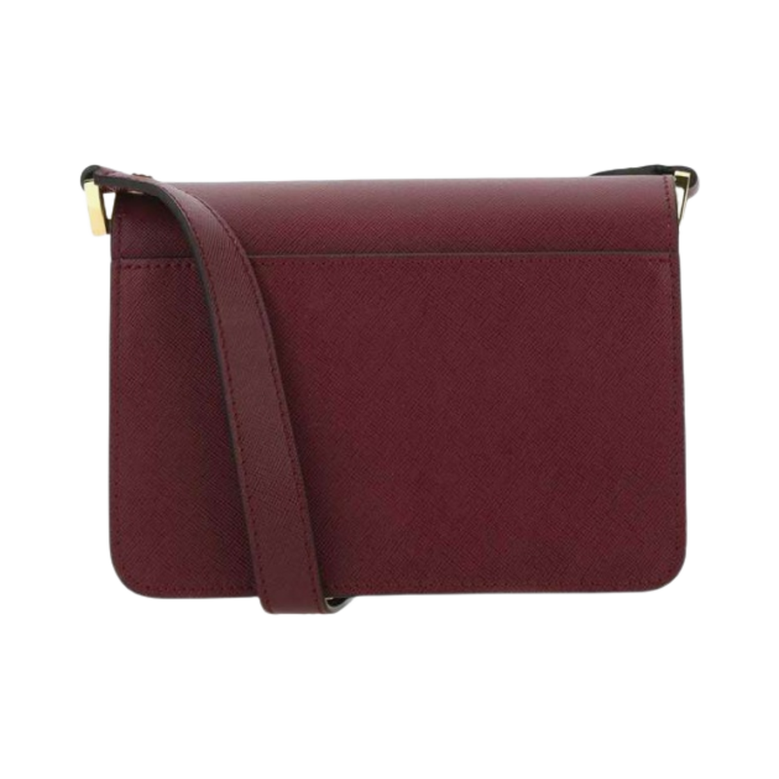마르니 사피아노 미니 트렁크백 루비(Marni Saffiano Mini Trunk Bag Ruby) - 2