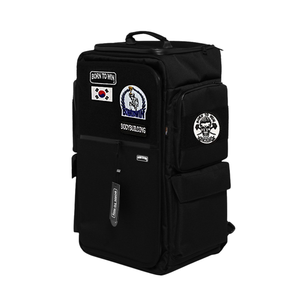 본투윈 B1 백팩 패치 버전 블랙(BORN TO WIN B1 Backpack Patch Ver Black)