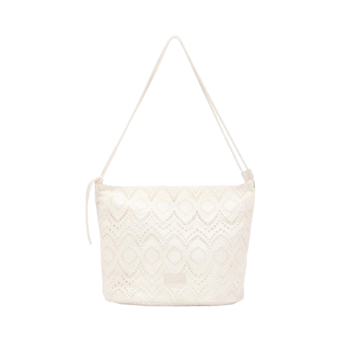 - (W) Deinet Lace String Bag in Ivory