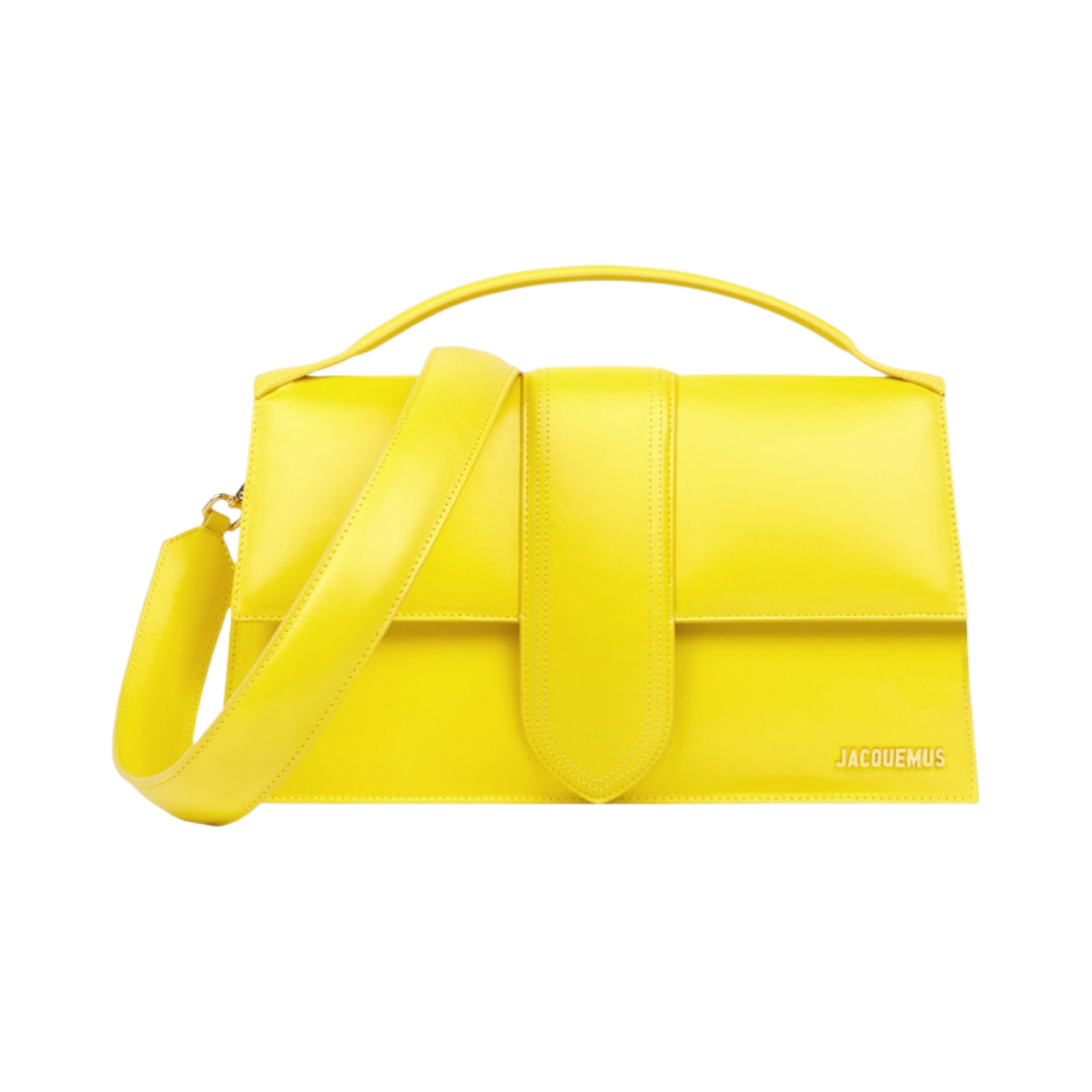자크뮈스 르 밤비누 엔벨로프 핸드백 옐로우