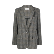 (W) Isable Marant Charlyne Wool Jacket Neutral