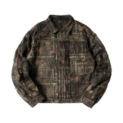 Kapital Black Tea-Core Boro Spring 1st Jacket Black