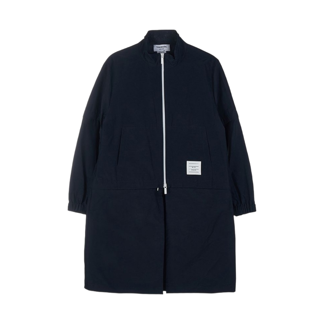 FJT225A-07651-415 (W) Thom Browne Ripstop 2 in 1 Zip Up Parka Navy