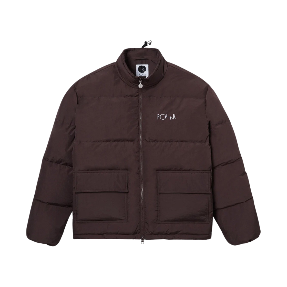 POA1SPJ011 Polar Skate Co Pocket Puffer Bordeaux