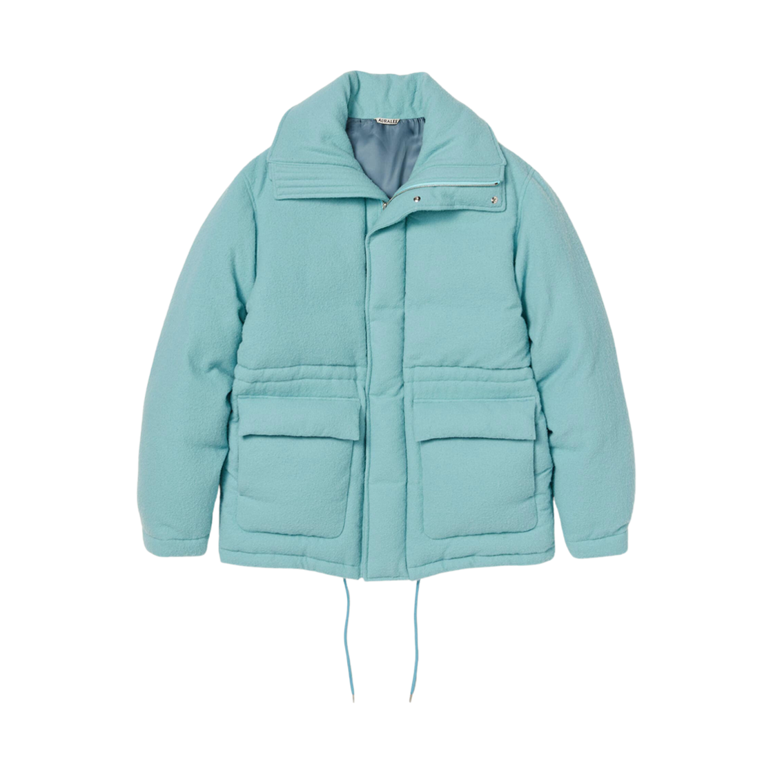 오라리 브러쉬드 알파카 울 다운 블루종 라이트 블루(Auralee Brushed Alpaca Wool Down Blouson Light Blue) - 1