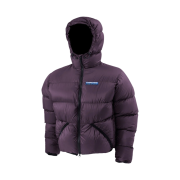 Feathered Friends Helios Hooded Down Jacket Orchid