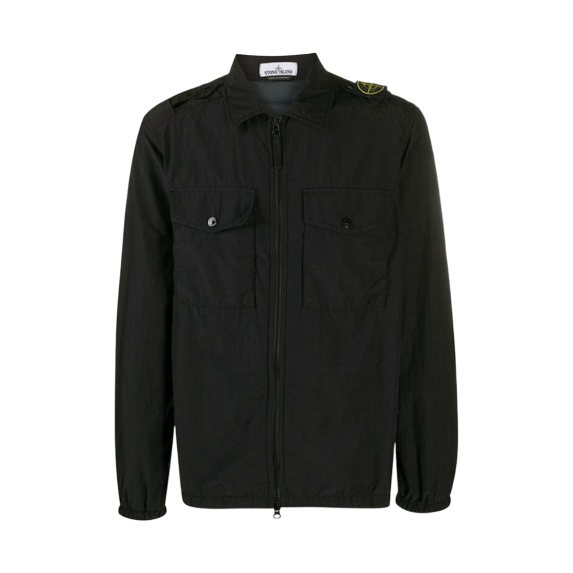 스톤 아일랜드 11303 나슬란 라이트 오버셔츠 블랙 - 20FW