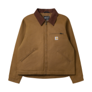 Carhartt Blanket Lined Relaxed Fit Regular Duck Detroit Jacket Carhartt Brown