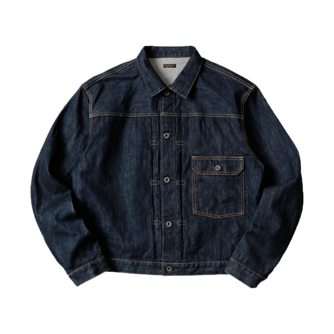 SLJ006/SLJ010/A Kapital 14 oz. Denim 1ST One Wash Jacket Indigo