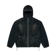 Thug Club Basic Emblem Denim Jacket Blue