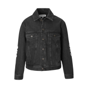 Loewe Anagram Jacket in Cotton Black