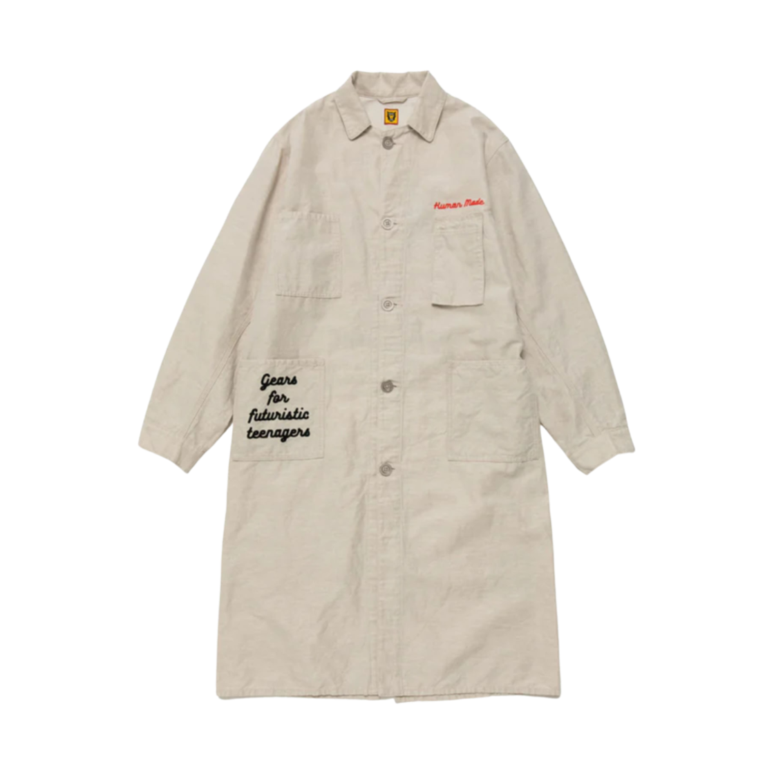 휴먼 메이드 샵 코트 화이트(Human Made Shop Coat White) - 2