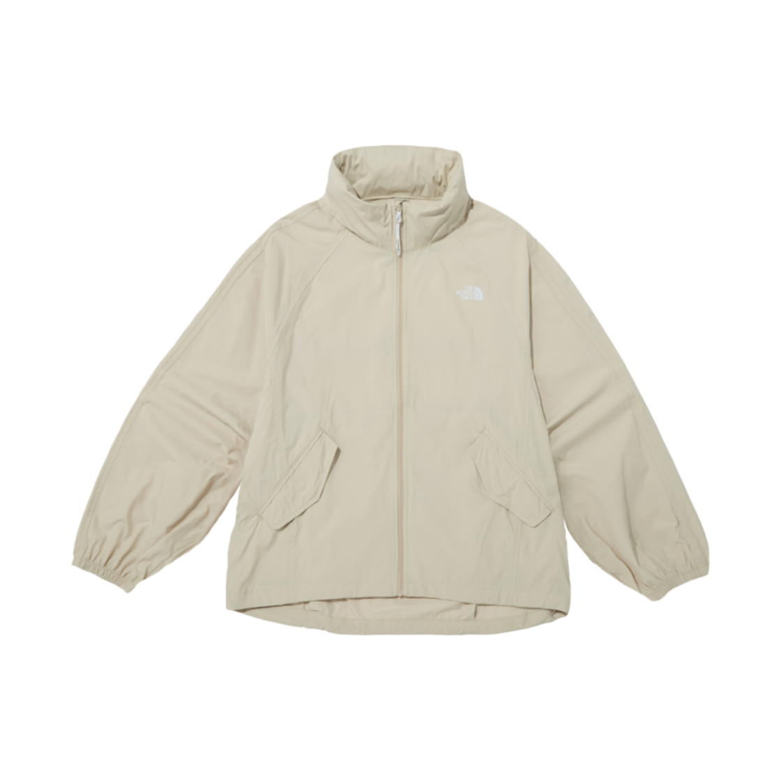 ★THE NORTH FACE/WHITE LABEL★W'S RESTON CROP JACKET★ The North Face Logo-embroidered Cropped Puffer Jacket in