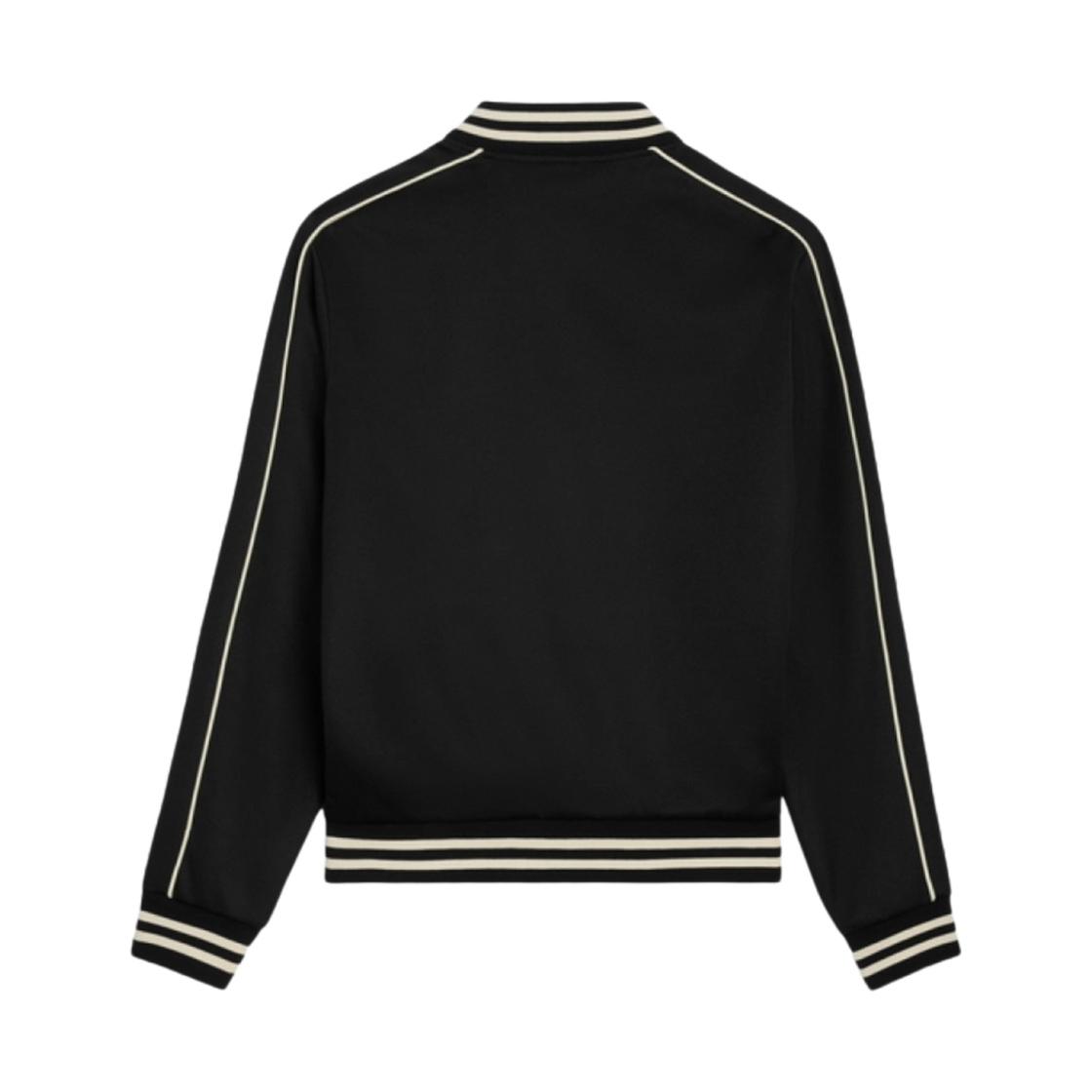 셀린느 더블 페이스 트리옹프 저지 테디 자켓 블랙 화이트(Celine Triomphe Teddy Jacket in Double Face Jersey Black White) - 2