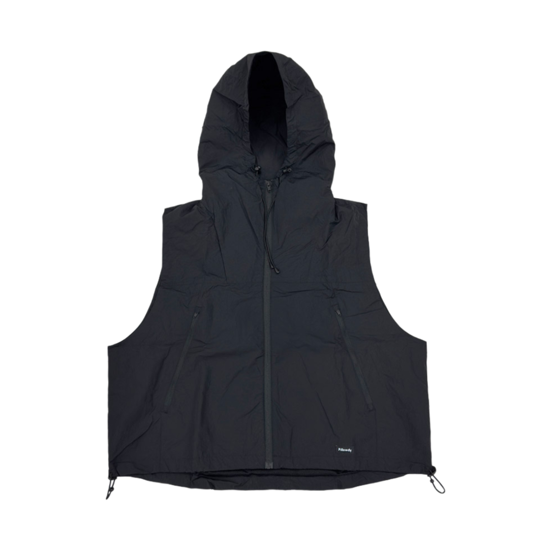 P0FVT30139 keek Pillowdy Utility Nylon Vest Black