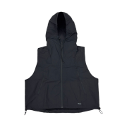 keek Pillowdy Utility Nylon Vest Black
