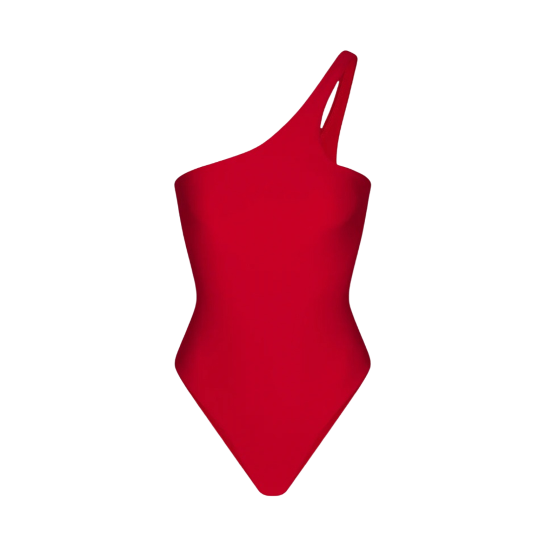 - (W) Khy One Shoulder One Piece Cherry