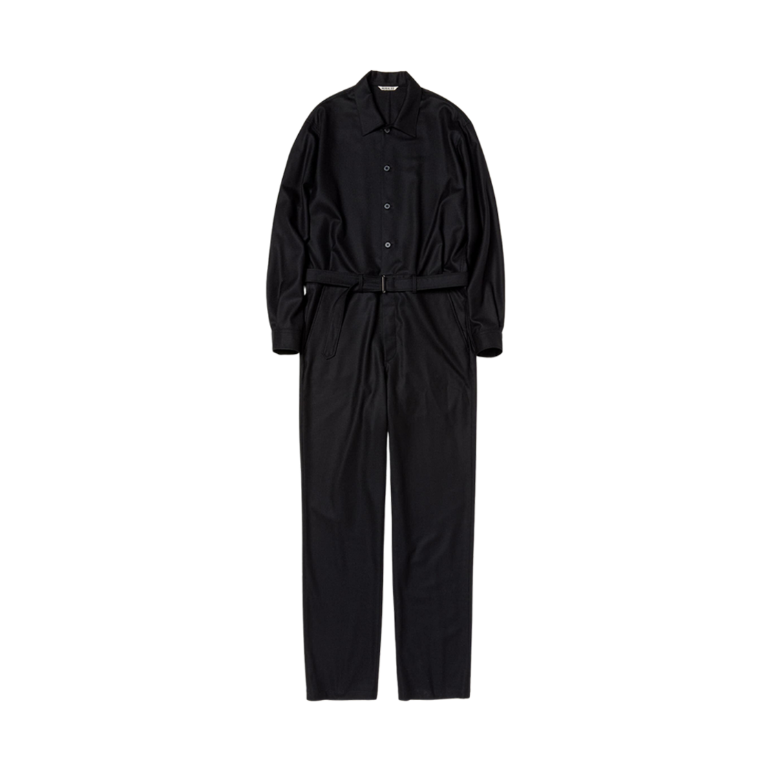 오라리 슈퍼 라이트 울 점프수트 블랙 | Auralee | KREAM