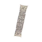 Kapital Full Length Wool Peace Mark Happy Muffler Beige