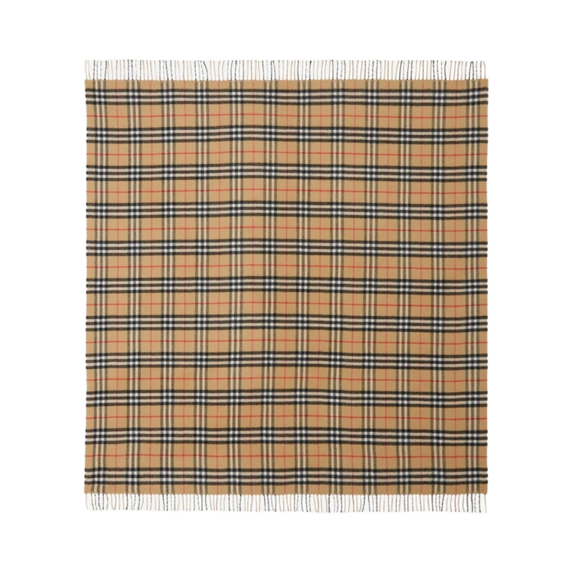 8030885 (Kids) Burberry Vintage Check Baby Blanket Archive Beige