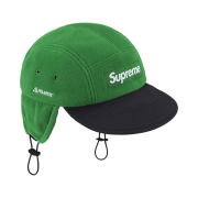Supreme Polartec Earflap Camp Cap Green - 24FW