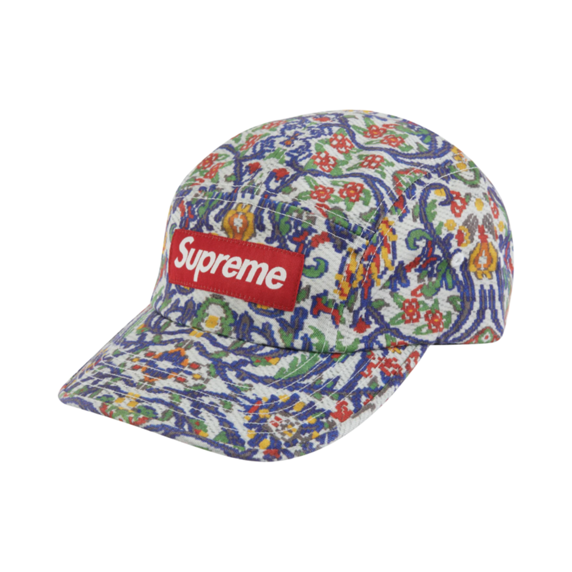 슈프림 워시드 치노 트윌 캠프캡 테피스트리 - 23SS(Supreme Washed Chino Twill Camp Cap Tapestry - 23SS)