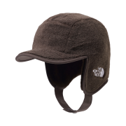 The North Face Puffy Fleece Earmuff Cap Brown