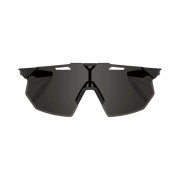 100% Hypercraft SQ Matte Black Smoke Lens