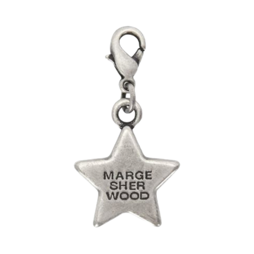 8800270422104 Margesherwood Star Pendant Charm Antiqued Silver