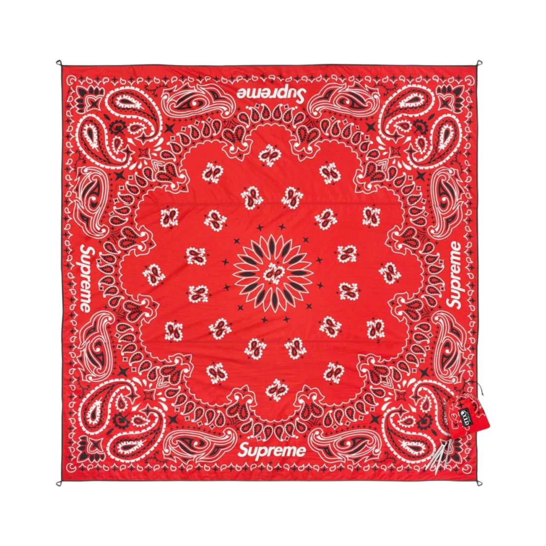 - Supreme ENO Islander Nylon Blanket Red - 22SS
