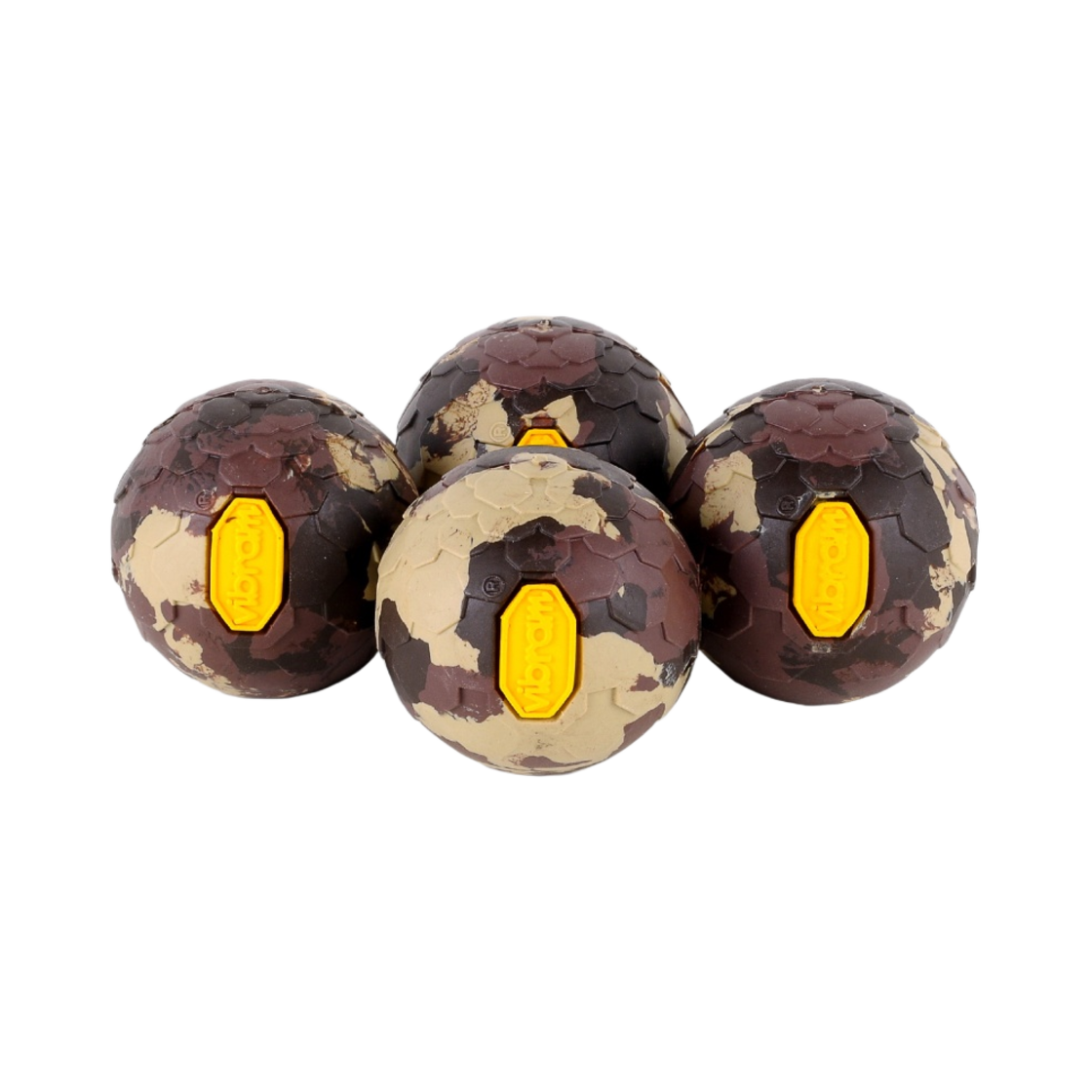 헬리녹스 비브람 볼핏 55mm 브라운 카모(Helinox Vibram Ball Feet 55mm Brown Camo) - 1