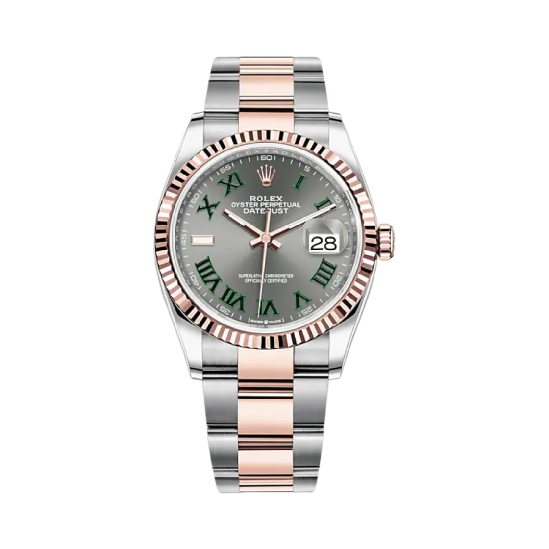 롤렉스 데이트저스트 36mm 126231 슬레이트 로만 오이스터(Rolex Datejust 36mm 126231 Slate Roman Oyster) - 1
