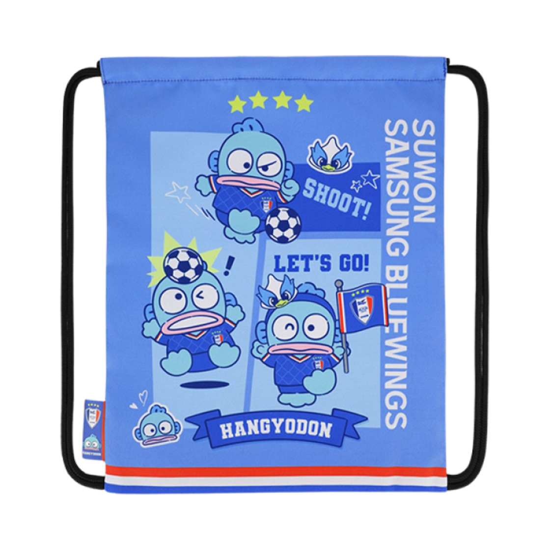 K 리그 x 산리오 캐릭터즈 2025 짐색 한교동 수원 삼성 블루윙즈 블루(K League x Sanrio Characters 2025 Gym Hangyodon Suwon Samsung Bluewings Blue)