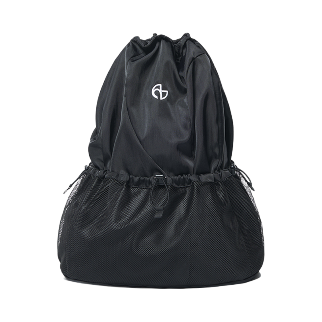 노매뉴얼 C.B 스트링 백 블랙(NOMANUAL C.B String Bag Black)