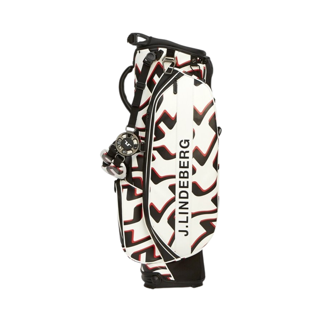 제이린드버그 플레이 스탠드백 화이트(J.Lindeberg Play Stand Bag White)