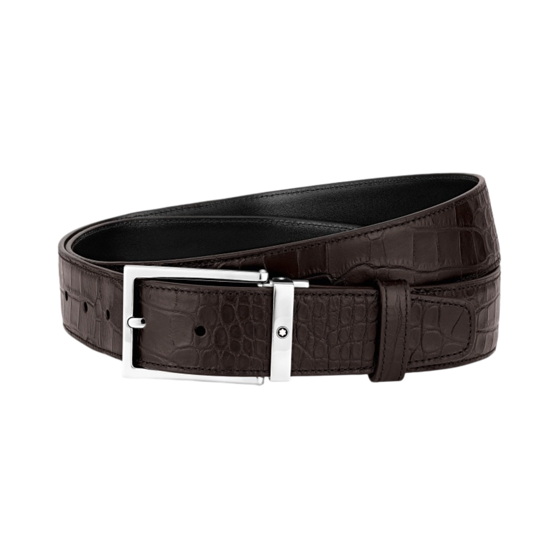 몽블랑 35mm 레더 벨트 브라운(Montblanc 35mm Leather Belt Brown) - 1