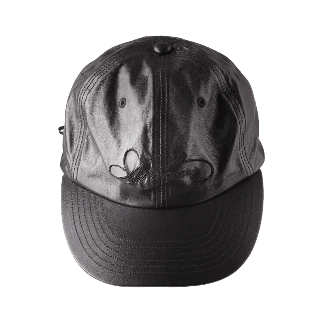 포스트 아카이브 팩션 (파프) 8.0 레더 캡 라이트 블랙(Post Archive Faction (Paf) 8.0 Leather Cap Right Black)