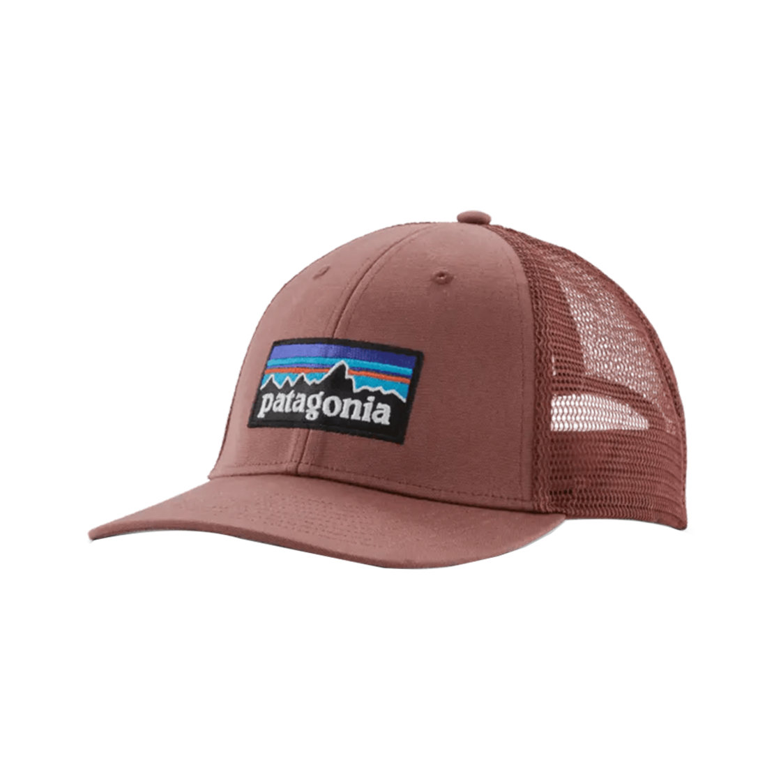파타고니아 P-6 로고 로프로 트러커 햇 덜스 모브(Patagonia P-6 Logo Lopro Trucker Hat Dulse Mauve) - 1