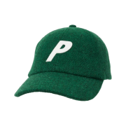 Palace Harris Tweed P 6-Panel Green - 21FW