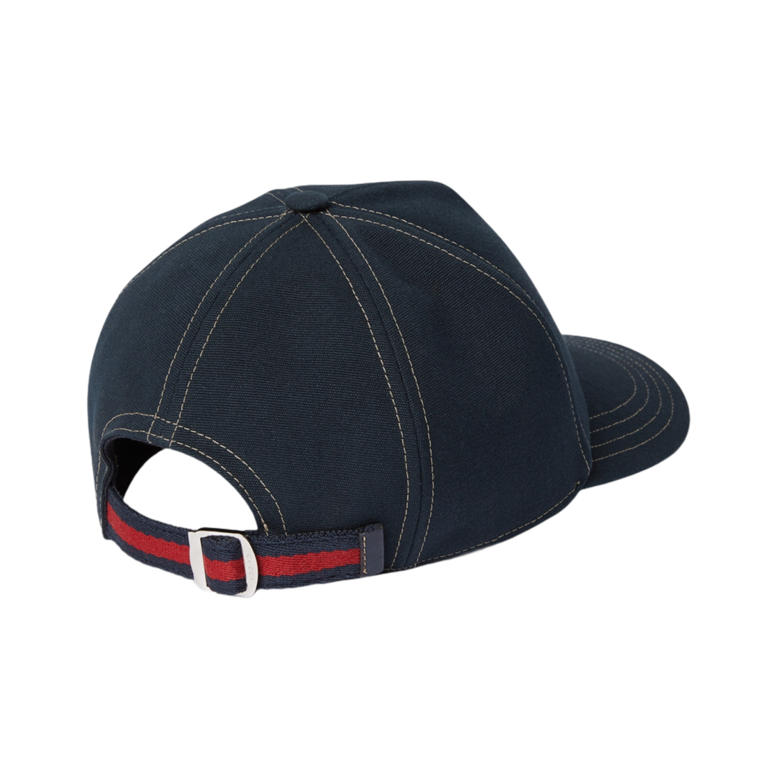 구찌 프린티드 코튼 캔버스 베이스볼 햇 다크 블루(Gucci Printed Cotton Canvas Baseball Hat Dark Blue) - 3